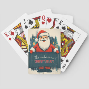 Jeu De Cartes Personnalisable Happy Père Noël