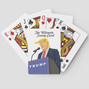 Jeu De Cartes Personnalisable Trump Card Président Trump