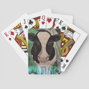 Jeu De Cartes Personnalisé Jouer Cartes De Vache Par La Laitière