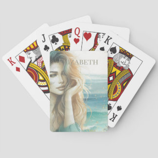 Jeu De Cartes Personnalisée Beach Girl