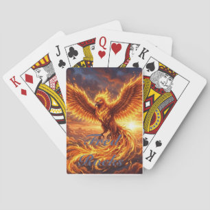 Jeu de cartes personnalisées Phoenix