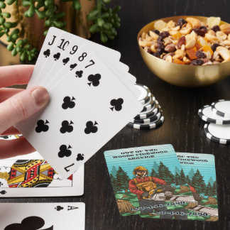 Jeu De Cartes Personnaliser la promotion des ventes de bois de c