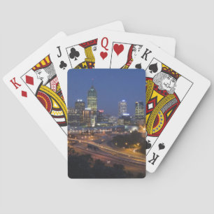 Jeu De Cartes Perth, Australie. Vue sur le centre-ville de Perth