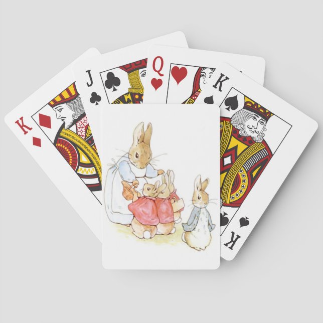 Jeu De Cartes Peter Rabbit et ses soeurs (par Beatrix Potter) (dos)