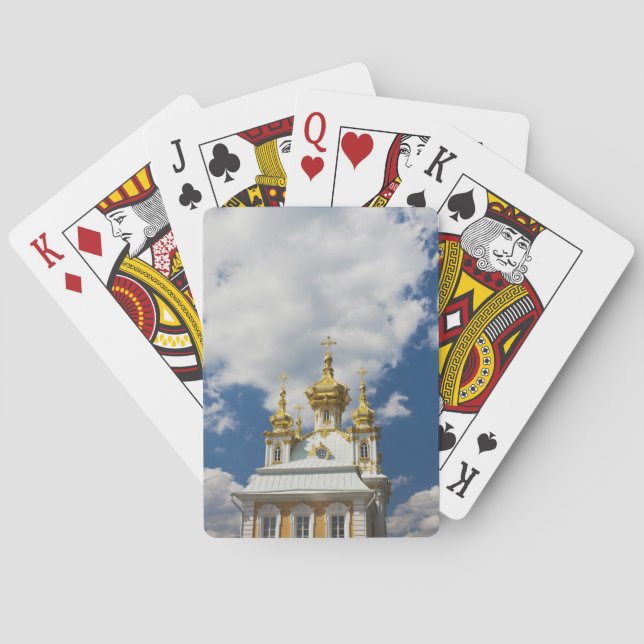 Jeu De Cartes Peterhof, Grand Palace, chapel wing (dos)