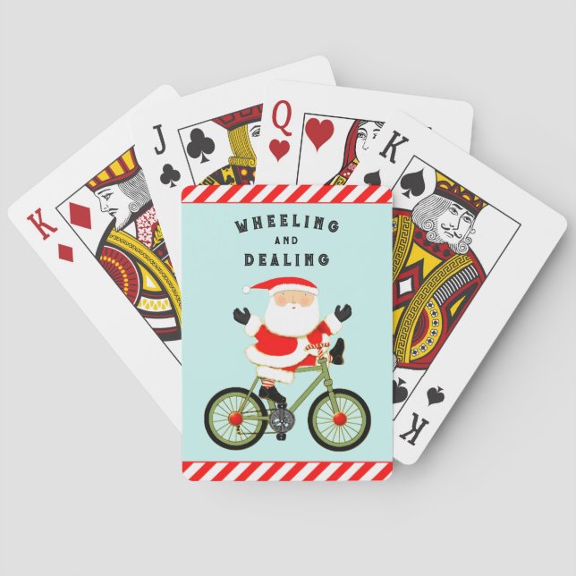 Jeu De Cartes Petit cadeau de cyclisme dans une chaussette (dos)