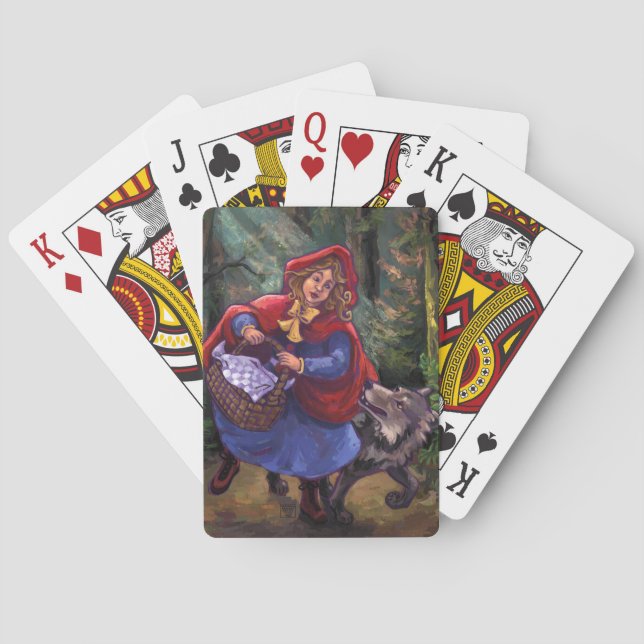 Jeu De Cartes Petit Chaperon Rouge (dos)