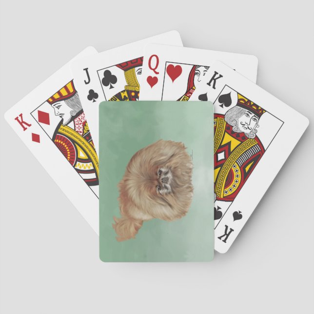 Jeu De Cartes Petit chien lion (dos)