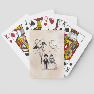 Jeu De Cartes Petit Couple Effrayant