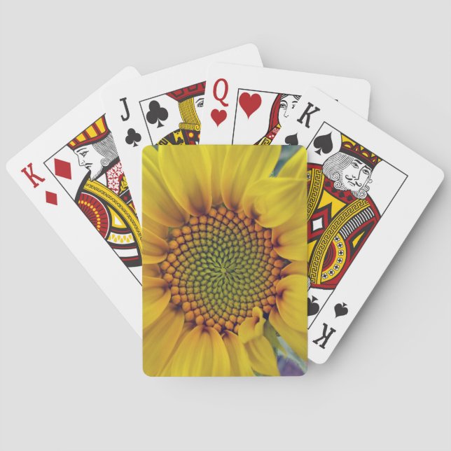 Jeu De Cartes Petit tournesol (dos)
