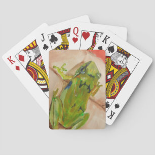 Jeu De Cartes Petite grenouille tropicale