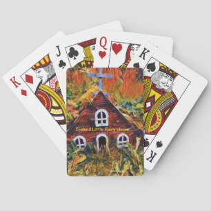 Jeu De Cartes Petite maison de fée rouge