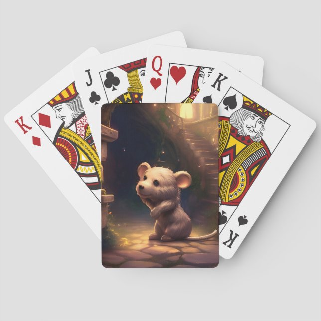 Jeu De Cartes Petite souris adorable (dos)
