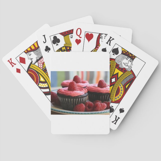 Jeu De Cartes Petits gâteaux de framboise (dos)