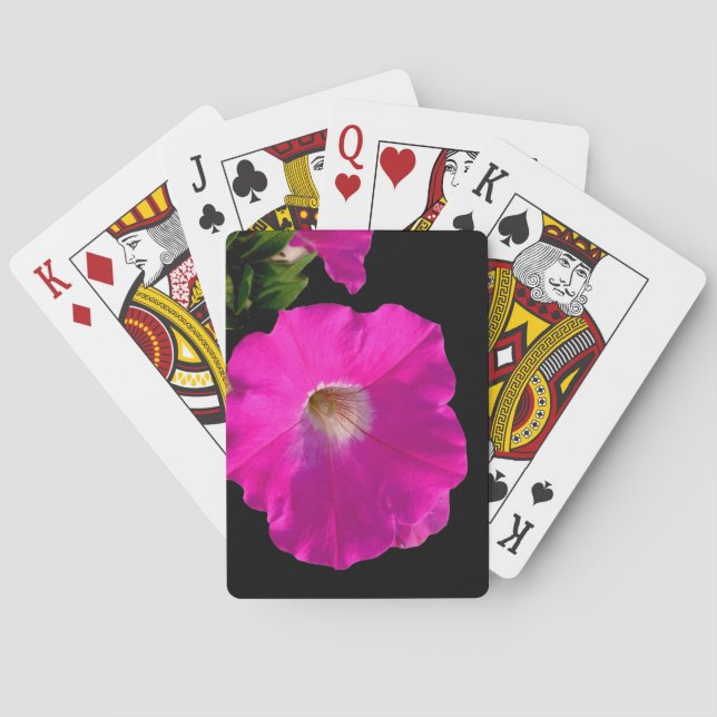 Jeu De Cartes pétunia rose (dos)