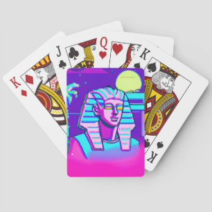 Jeu De Cartes Pharaon Synthwave