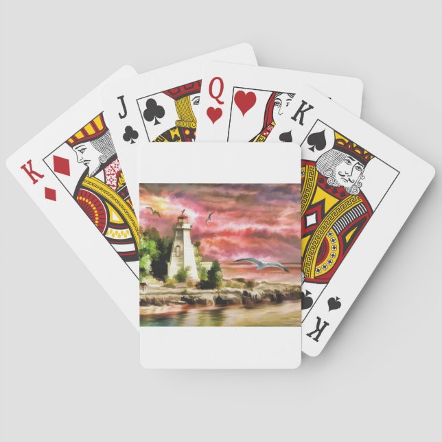 Jeu De Cartes Phare (dos)