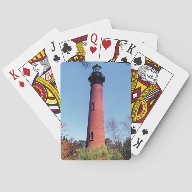 Jeu De Cartes Phare de Currituck (dos)