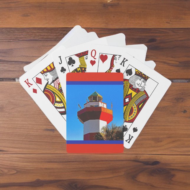 Jeu De Cartes Phare de Hilton Head Island Harbour Town (Créateur téléchargé)