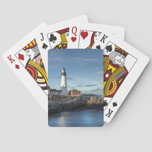 Jeu De Cartes Phare principal de Portland (dos)