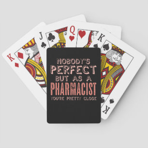 Jeu De Cartes Pharmacienne chimiste druguste de la farce parfait