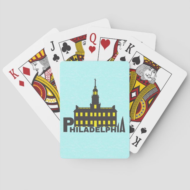Jeu De Cartes Philadelphie 1 (dos)