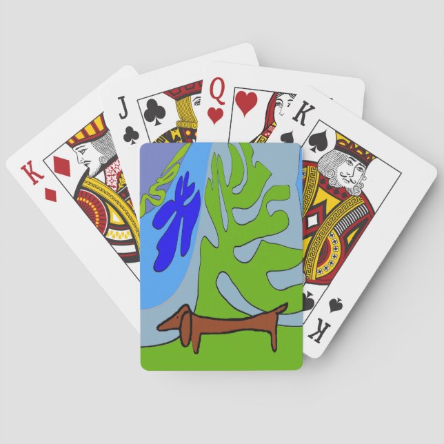 Jeu De Cartes Philadelphie, Dachshund, (dos)