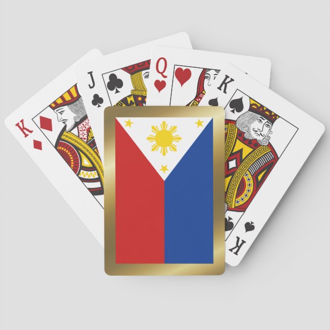 Jeu De Cartes Philippines Drapeau Jouer des cartes (dos)