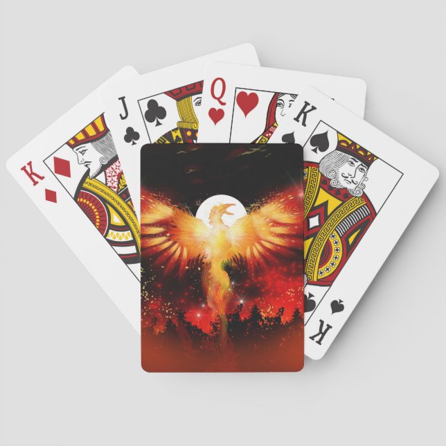 Jeu De Cartes Phoenix Rising Playing Cards (dos)