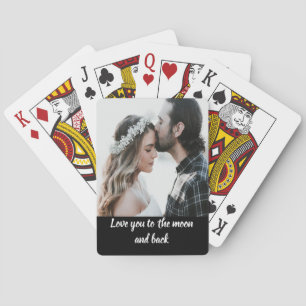 Jeu De Cartes Photo Couple Love Modern Custom