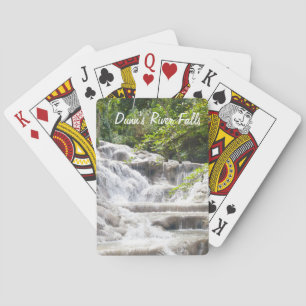 Jeu De Cartes Photo d'automnes de la rivière de Dunn