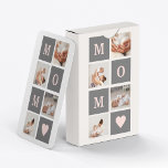 Jeu De Cartes Photo de collection moderne Best Mom Pink & Grey C<br><div class="desc">Ce cadre photo de collage moderne fait pour un cadeau parfait pour une maman spéciale dans votre vie. Le cadre est conçu dans des tons roses et gris, ce qui lui donne un aspect design et contemporain qui ne manquera pas de compléter le décor de la maison. Le cadre de...</div>