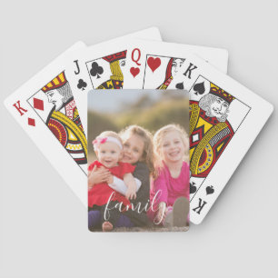 Jeu De Cartes Photo de famille