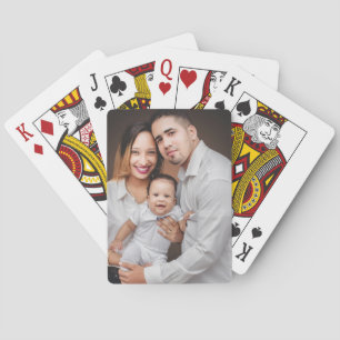 Jeu De Cartes Photo de famille personnalisée personnalisée perso