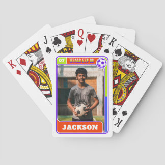 Jeu De Cartes Photo de joueur de football Coupe du Monde 2026