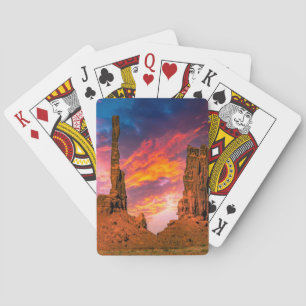 Jeu De Cartes Photo de la vallée du Monument