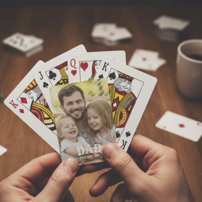 Jeu De Cartes Photo de Papa Établie (Créateur téléchargé)