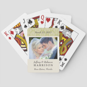 Jeu De Cartes Photo de Wedding