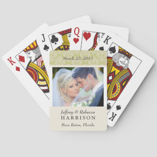 Jeu De Cartes Photo de Wedding