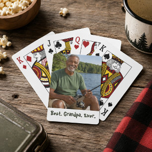 Jeu De Cartes Photo du meilleur grand-père de tous les temps
