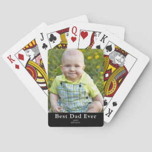 Jeu De Cartes Photo du meilleur papa
