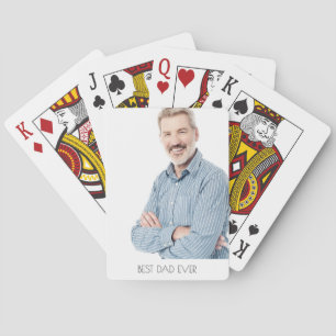 Jeu De Cartes Photo du père
