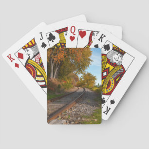 Jeu De Cartes photo d'un chemin de fer