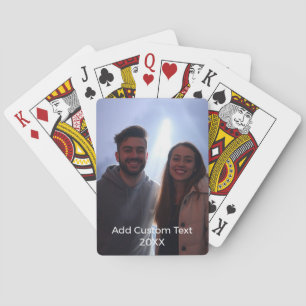 Jeu De Cartes Photo et texte 2 Collage photo