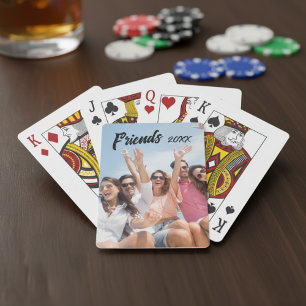 Jeu De Cartes Photo personnalisée de l'ami