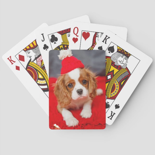 Jeu De Cartes Photo personnalisée Noël Jouer Pet Card Deck (dos)