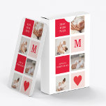 Jeu De Cartes Photo Rouge et rose Meilleure mère Ever Venin<br><div class="desc">Photo Collage moderne Red & Pink Best Mom Ever Gift Meilleur cadeau personnalisé pour la journée des mères,  la journée de la femme ou l'anniversaire de maman. Surprenez Maman avec un cadeau qui est aussi Extraordinaire qu’elle.</div>