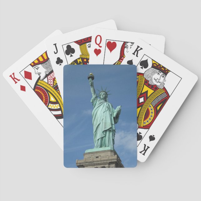 Jeu De Cartes Photo Statue de la liberté (dos)