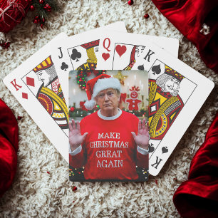 Jeu De Cartes Photo Trump Trump redonne sa grandeur à Noël