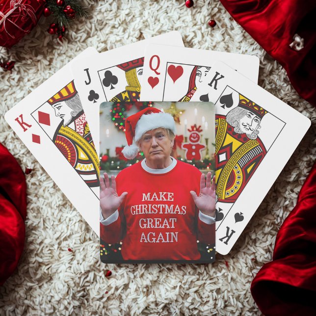 Jeu De Cartes Photo Trump | Trump redonne sa grandeur à Noël (Créateur téléchargé)